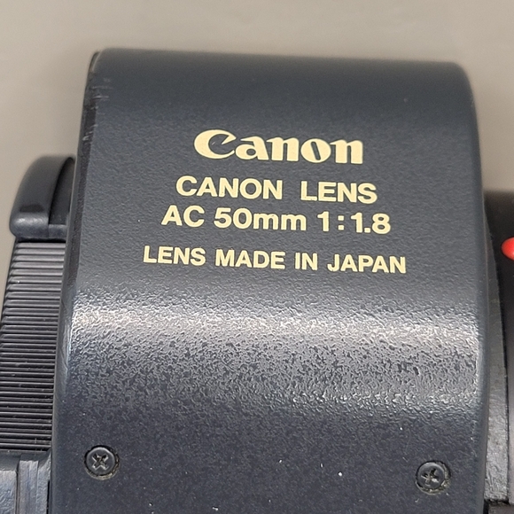 Vintage Canon AC 50mm f/1.8 Industrial Video Lens Made in Japan One Shot Servo - Picture 8 of 8